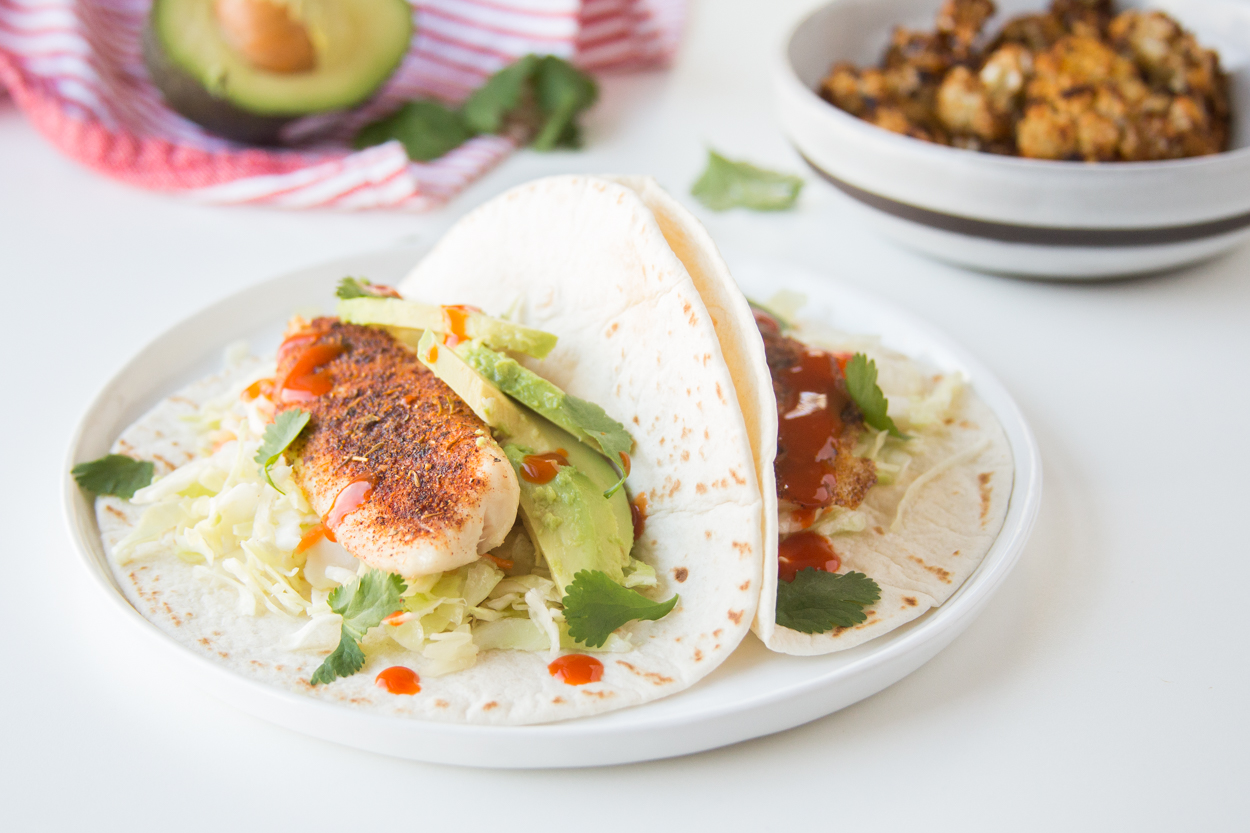 Cajun Fish Tacos