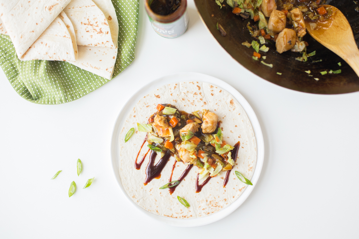 Mushu Chicken Lettuce Wraps 