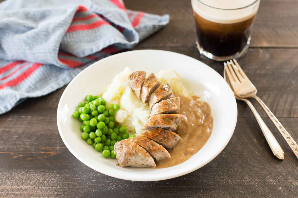 Sausage and Colcannon