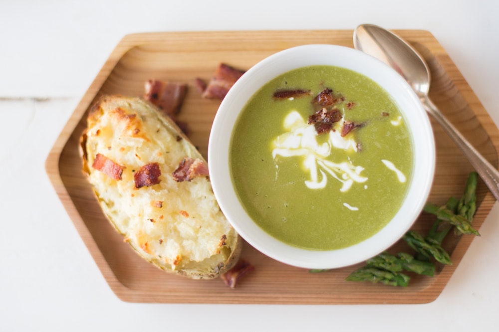 Pureed Asparagus Soup