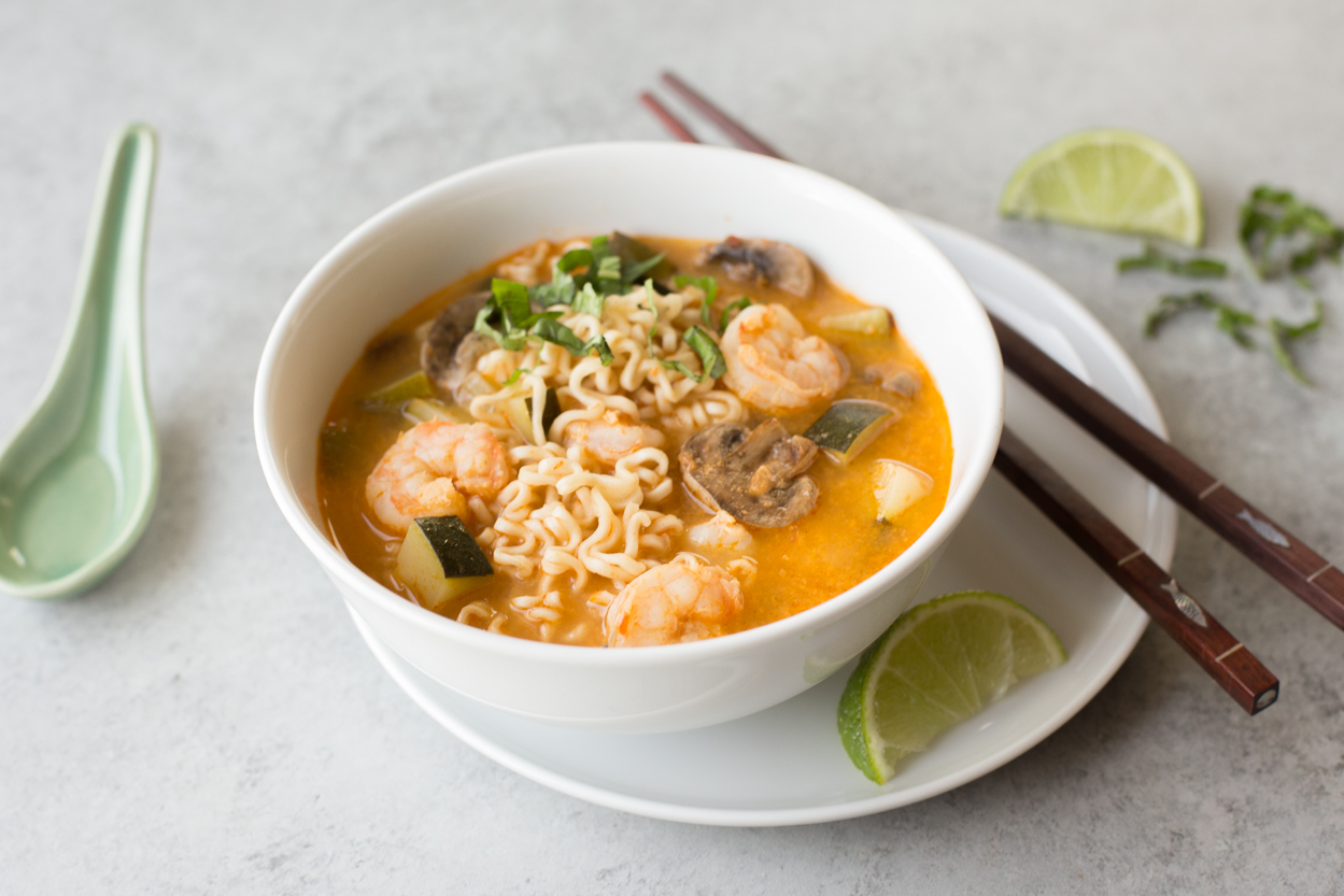 Tom Yum Shrimp Ramen Cook Smarts