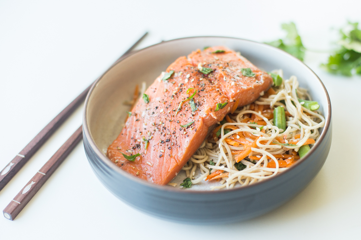 Ginger Salmon Foil Packets