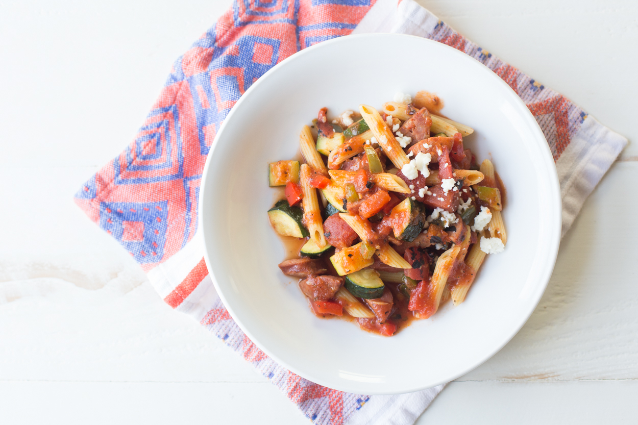 Cajun Andouille Sausage Penne