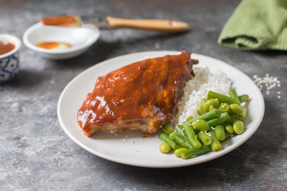 Slow Cooker Asian Ribs 