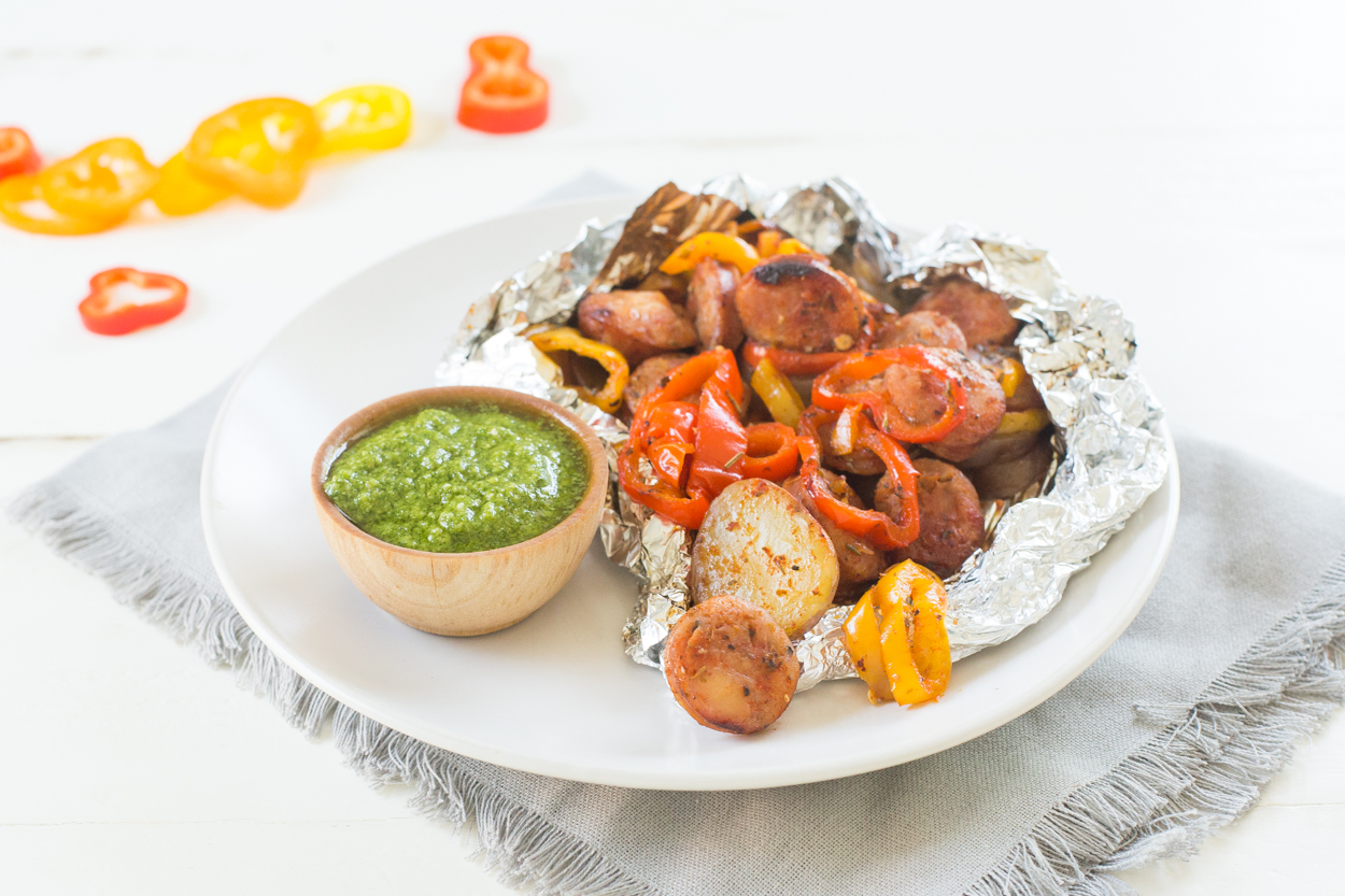 Foil Packet Italian Sausage and Peppers Cook Smarts