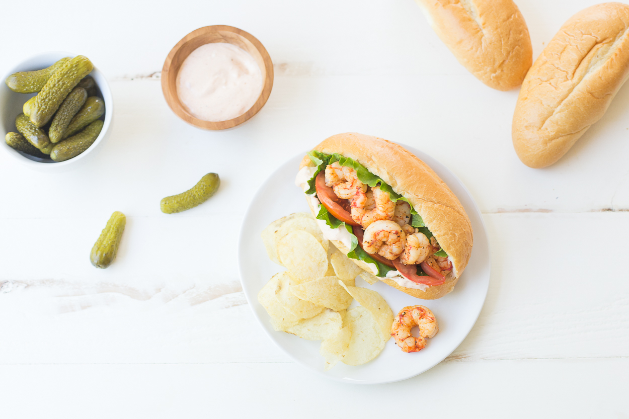 Cajun Shrimp Po’ Boy