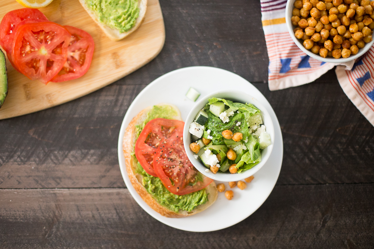 Avocado and Tomato Toast