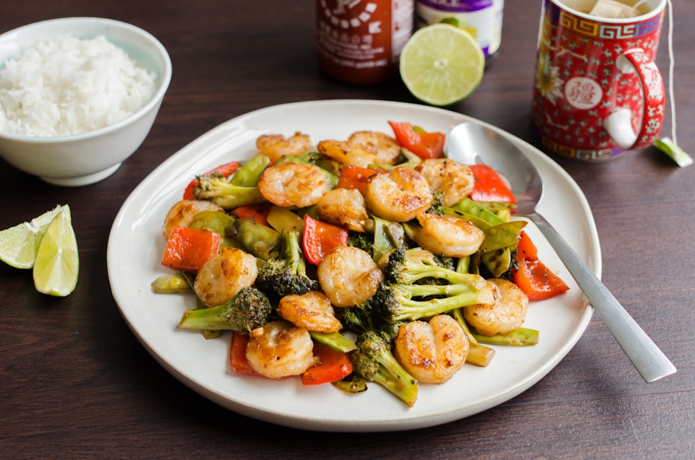 Hoisin Shrimp and Broccoli Stir-fry
