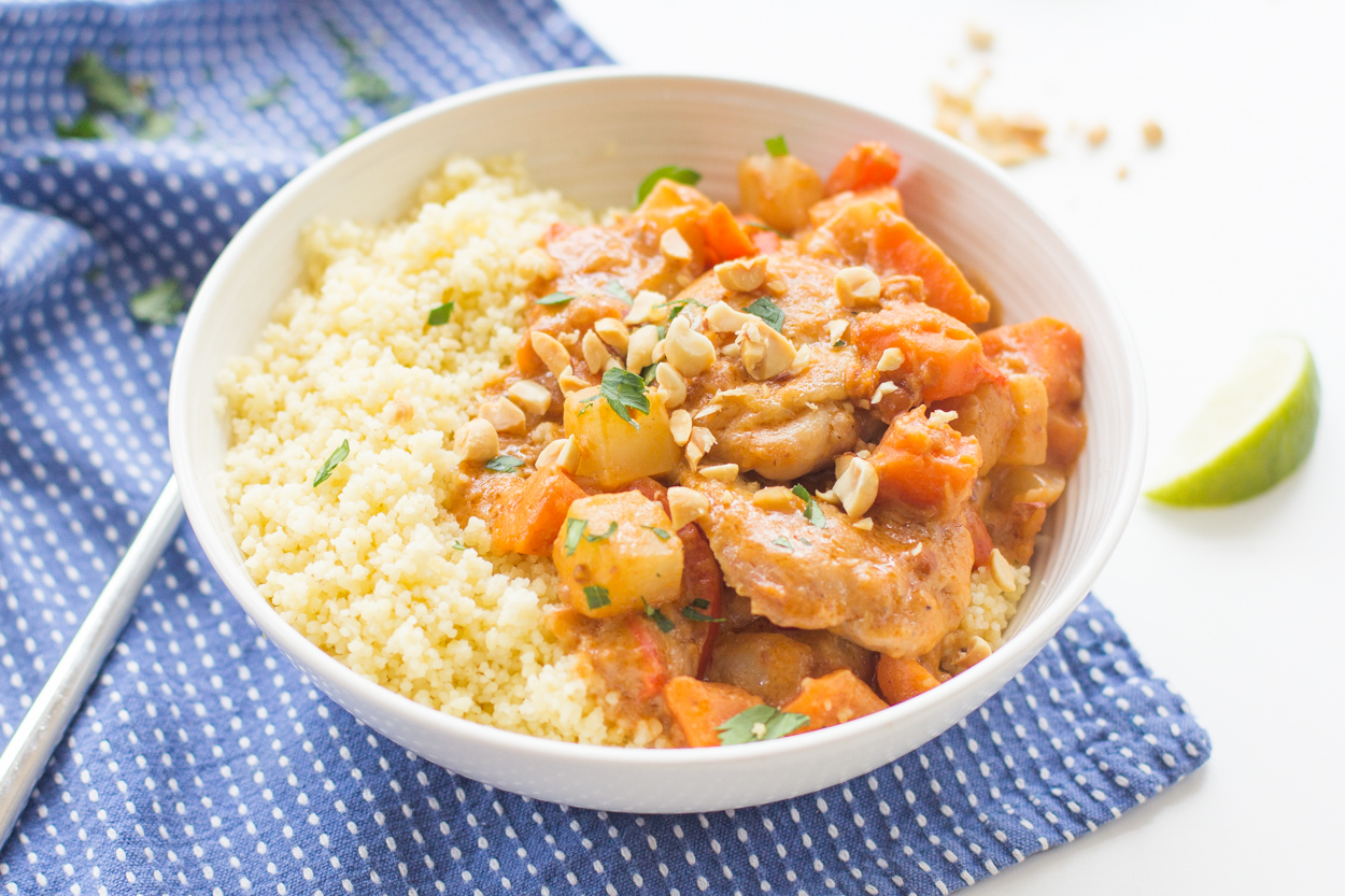 West African Chicken in Peanut Sauce (Mafe)