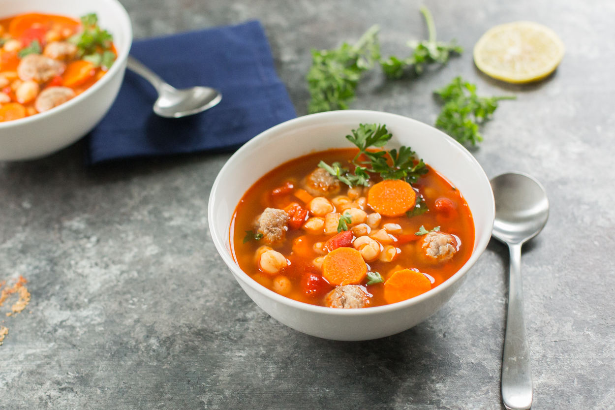 Moroccan Bean Soup