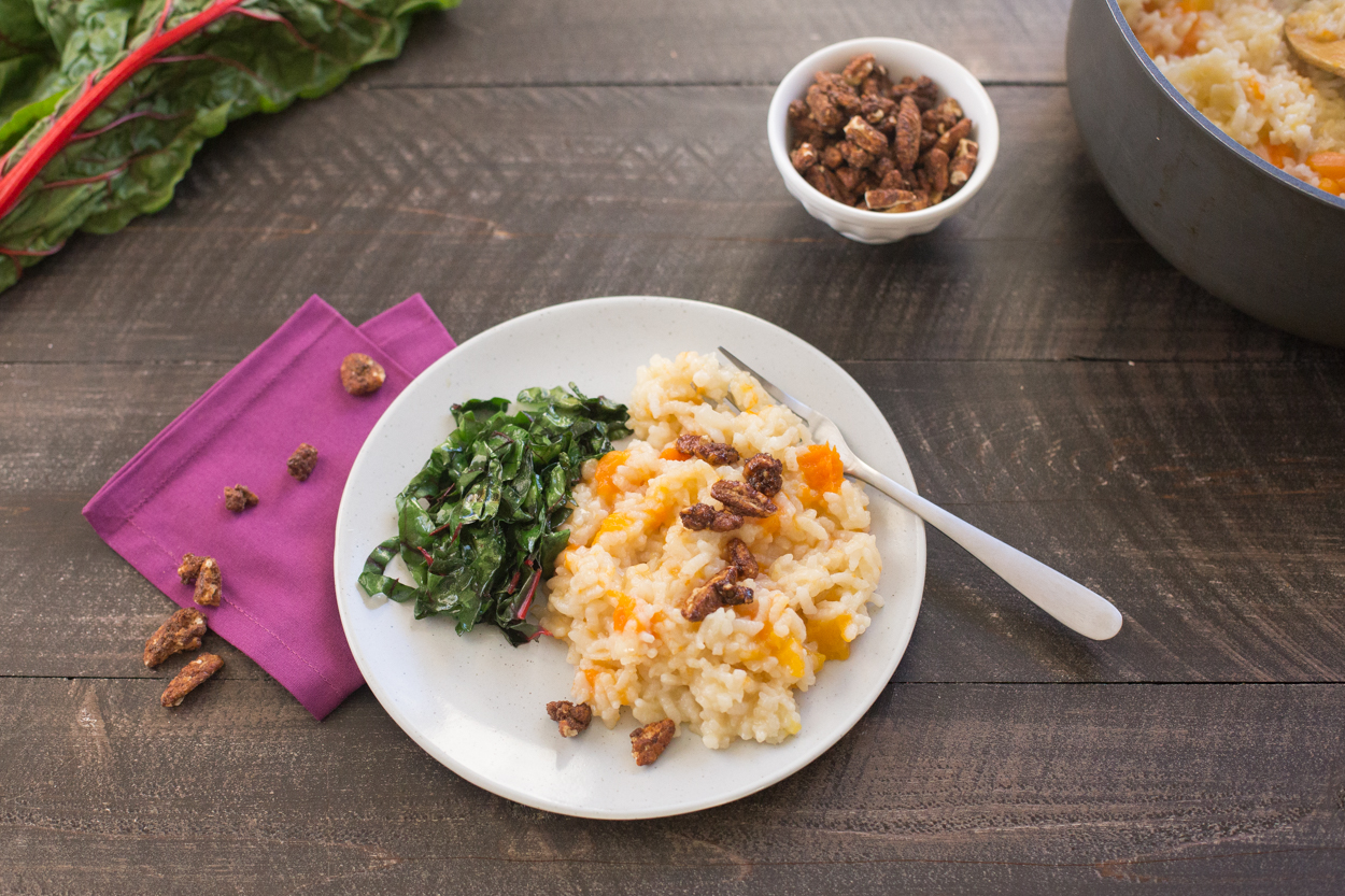 Baked Butternut Squash Risotto