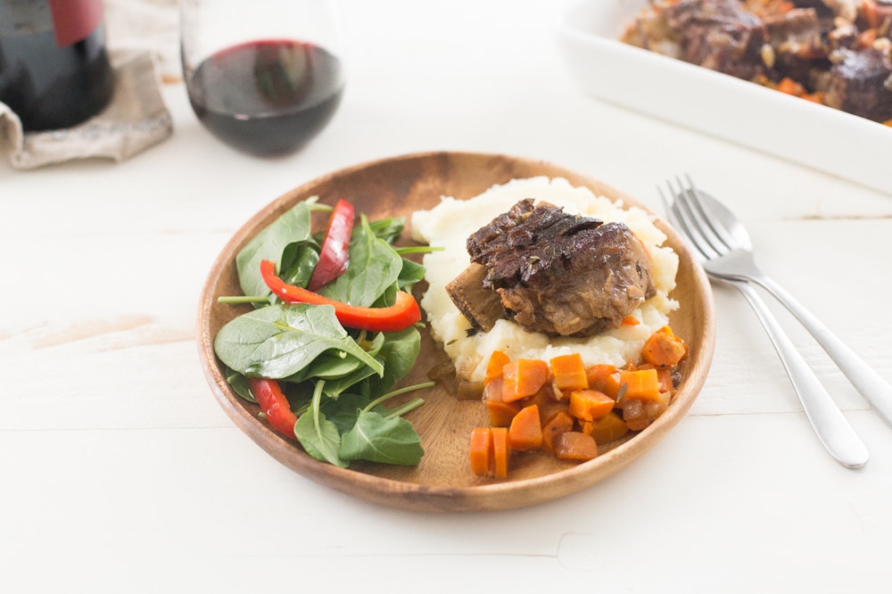 Slow Cooker (or not) Red Wine Braised Short Ribs