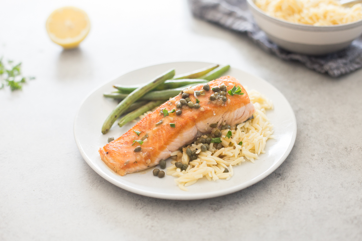 Salmon Piccata