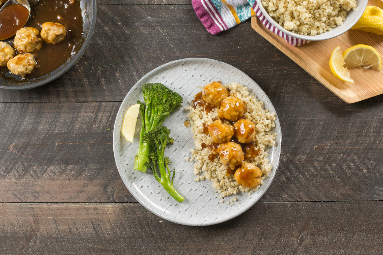 Teriyaki Turkey Meatballs