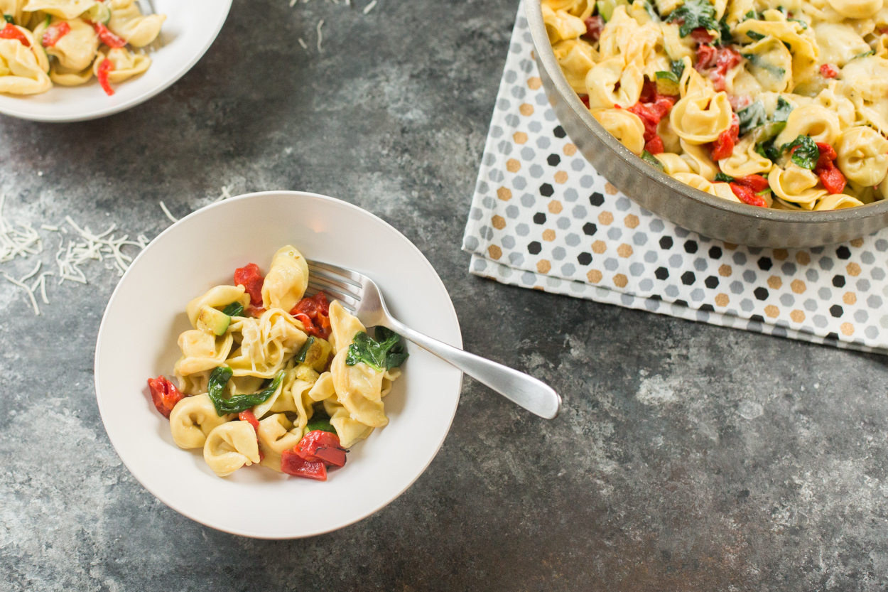 Skillet Tortellini