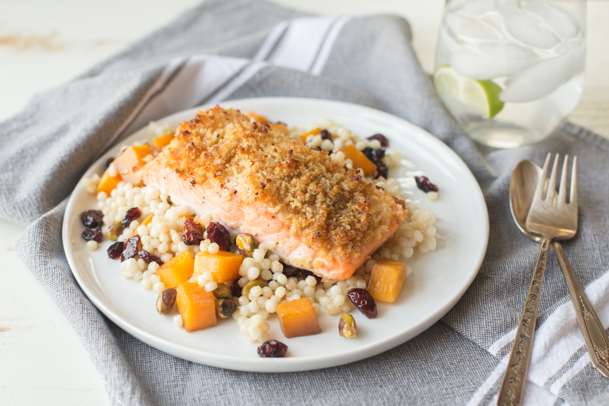 Panko Crusted Salmon