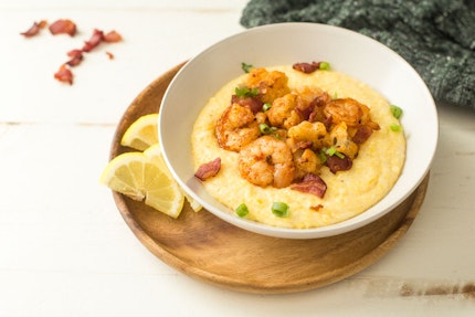 Monica's Skillet Shrimp with Bacon Up® Bacon Grease - Taste of the South