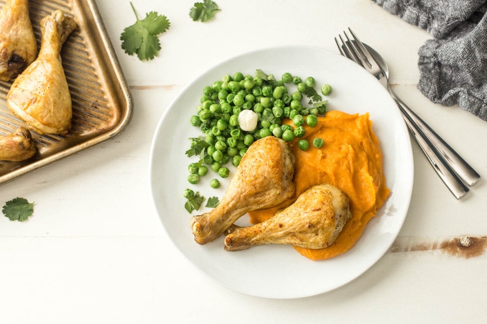 Roasted Indian Curry Chicken Drumsticks
