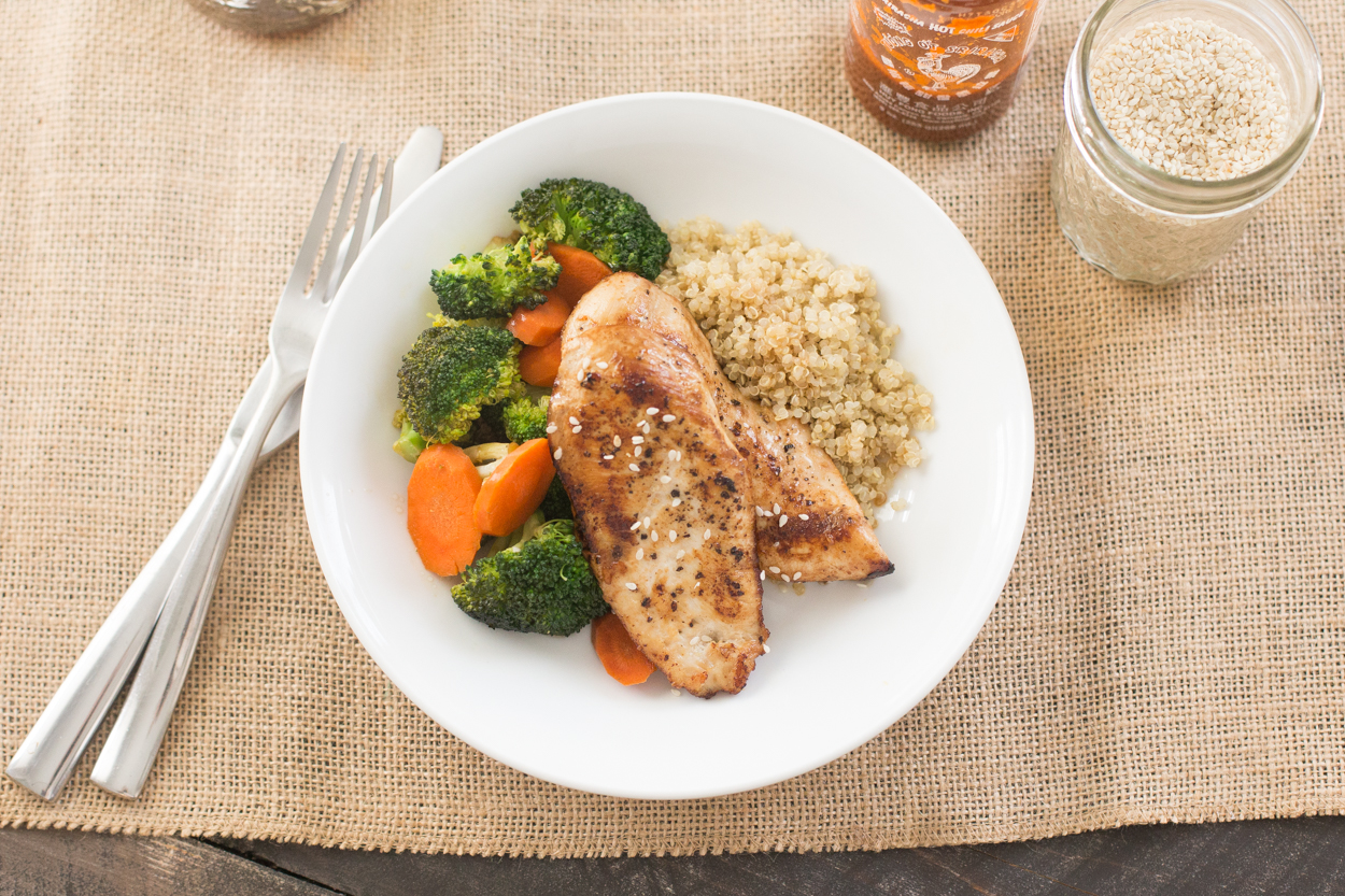 Baked Sesame Chicken Breasts