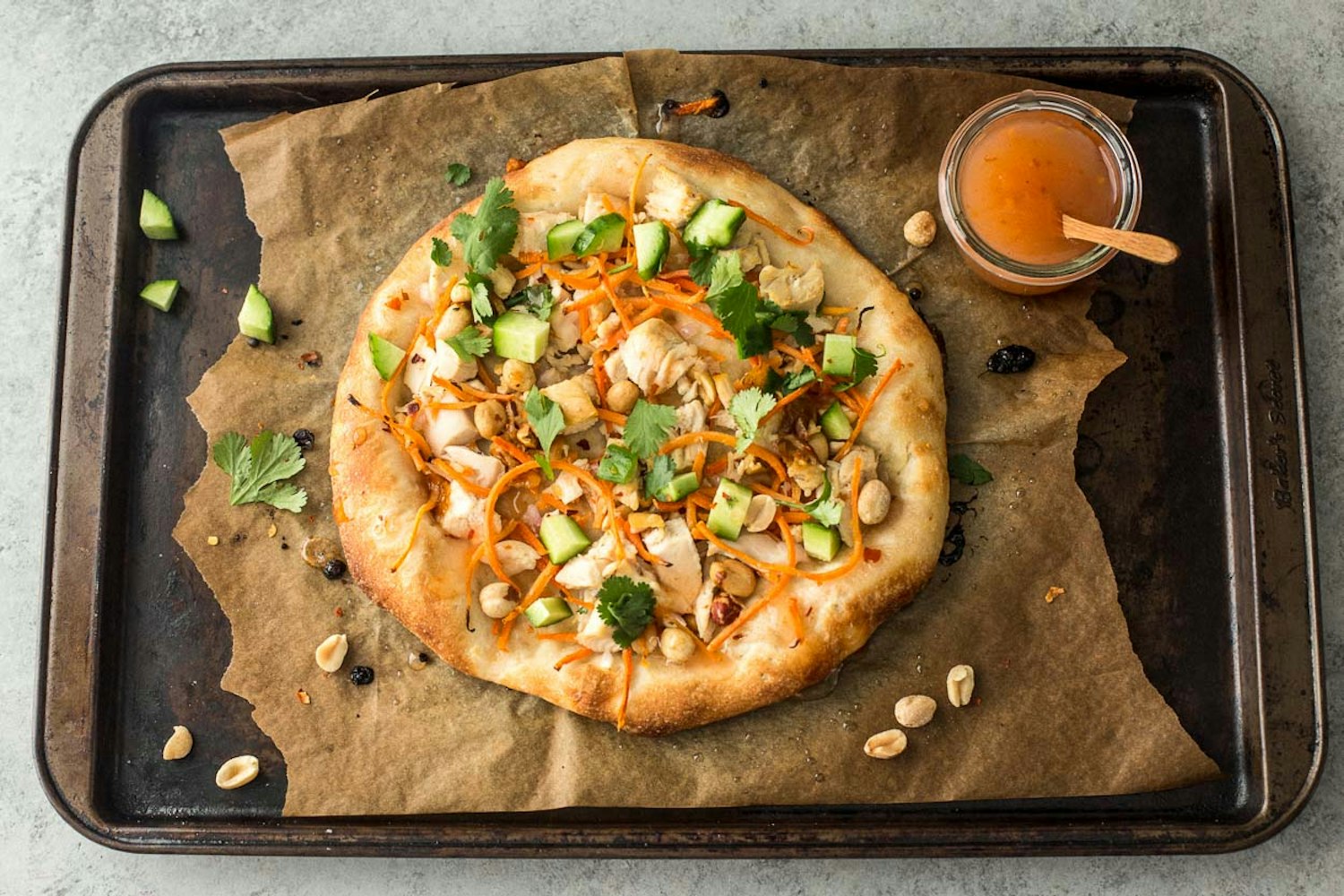 Thai Chicken Pizza Cook Smarts