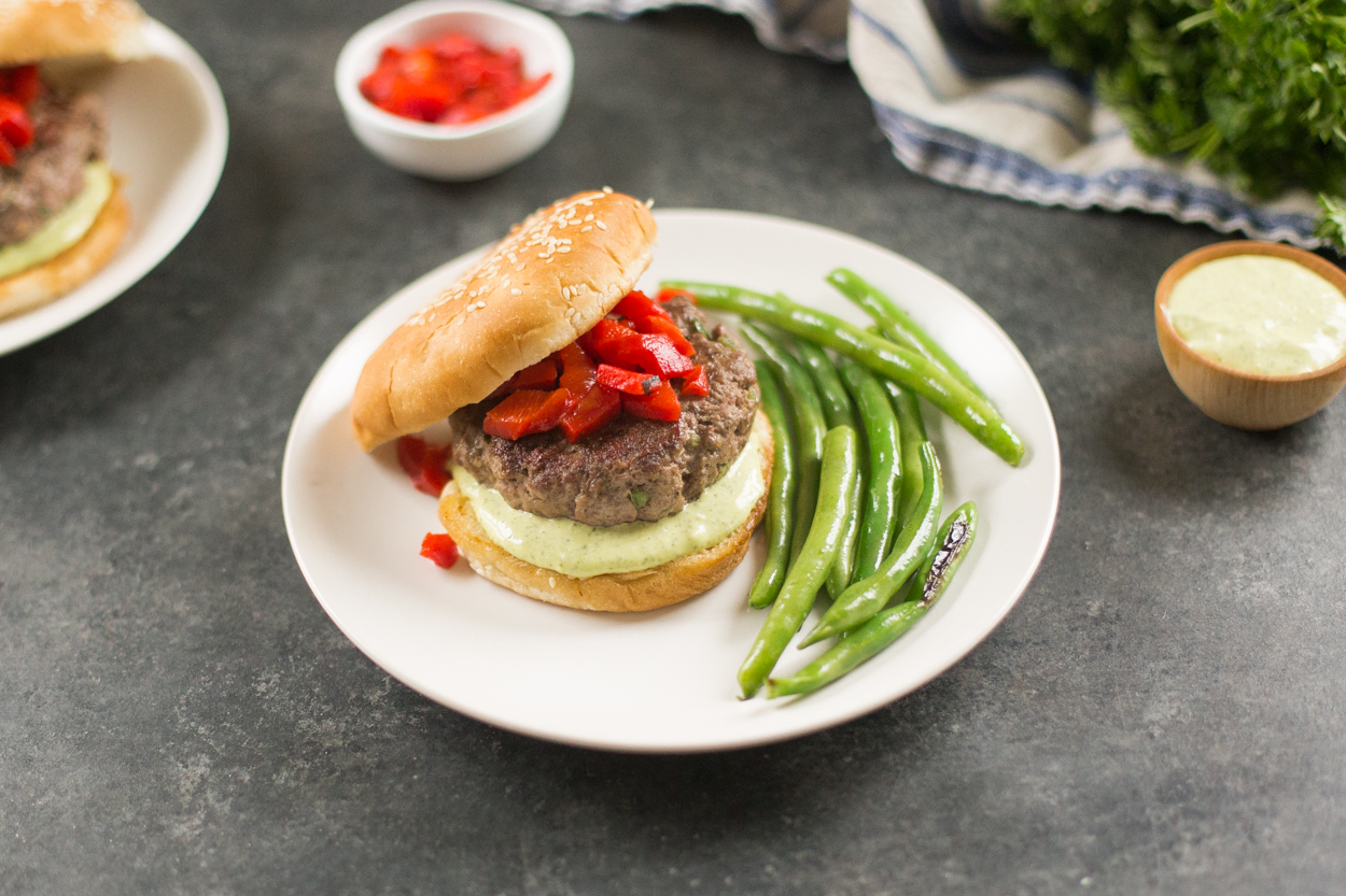 Chimichurri Burger