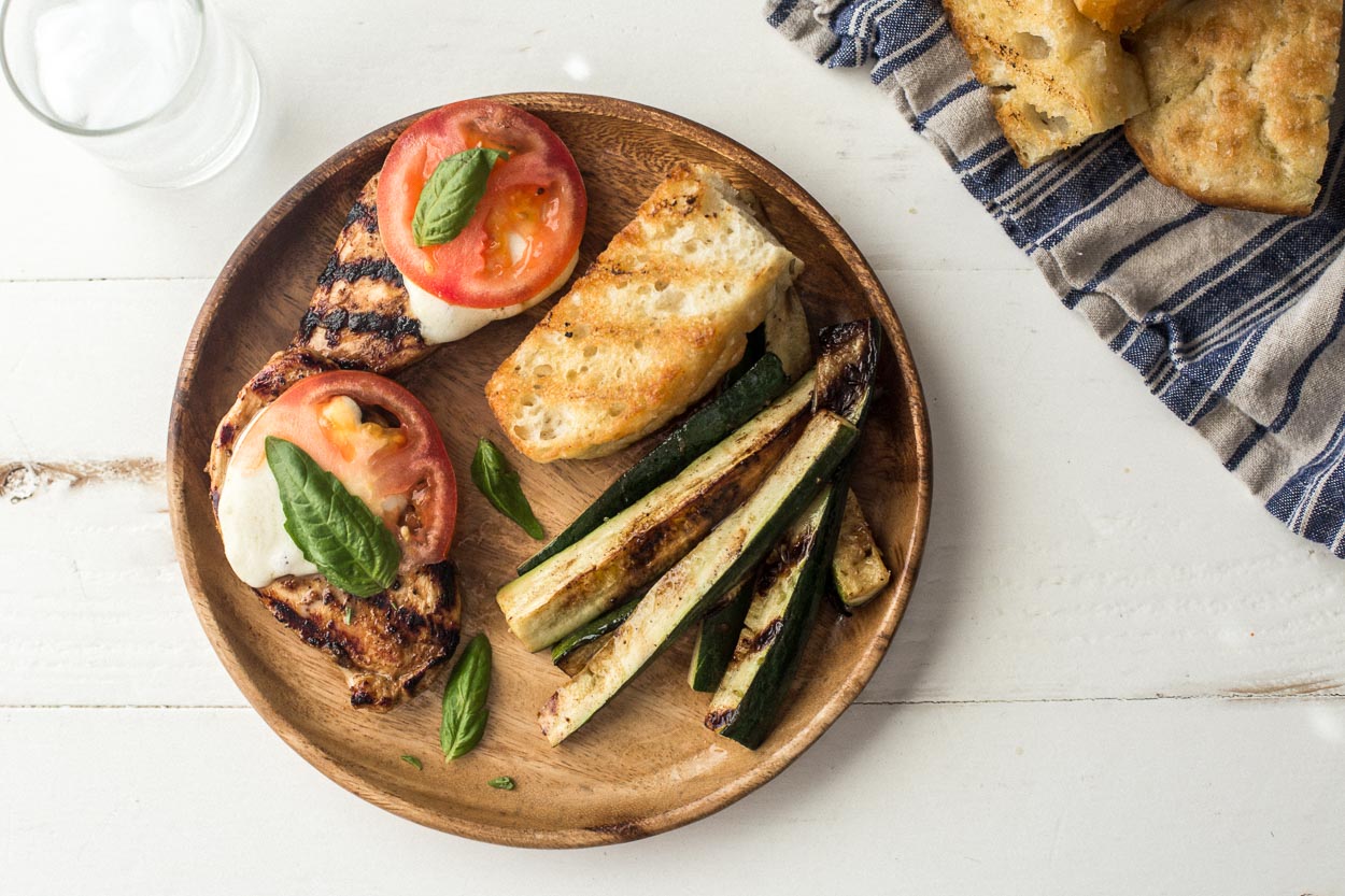 Grilled Caprese Chicken