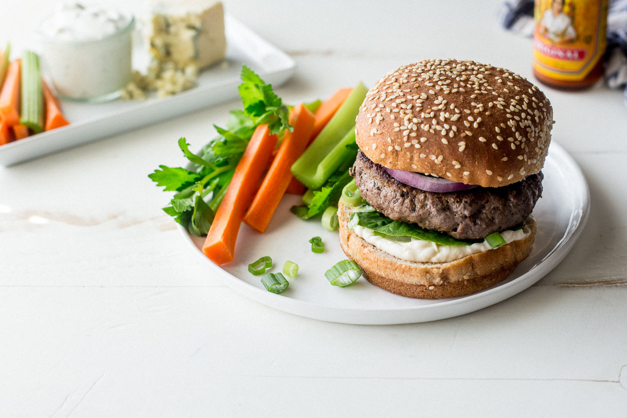 Buffalo Sauce Burger