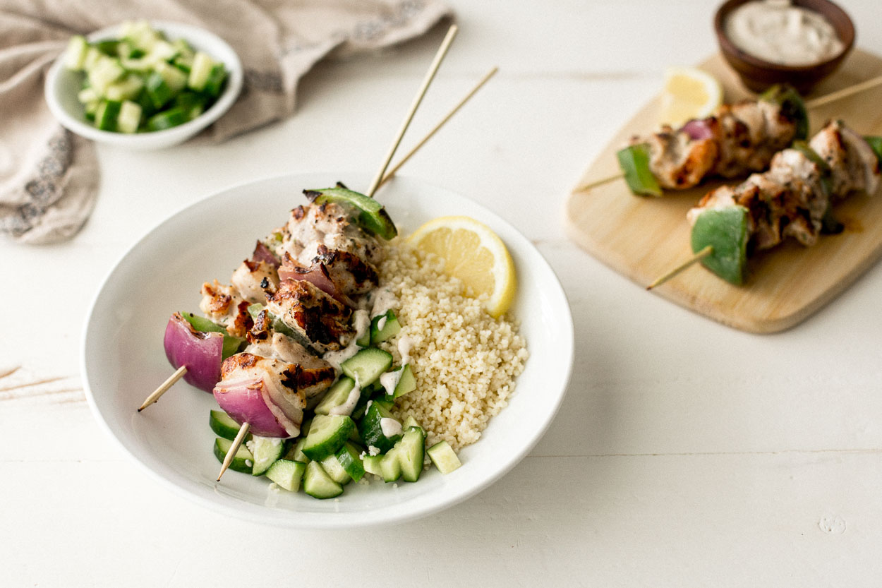Za’atar Vegetable Skewers