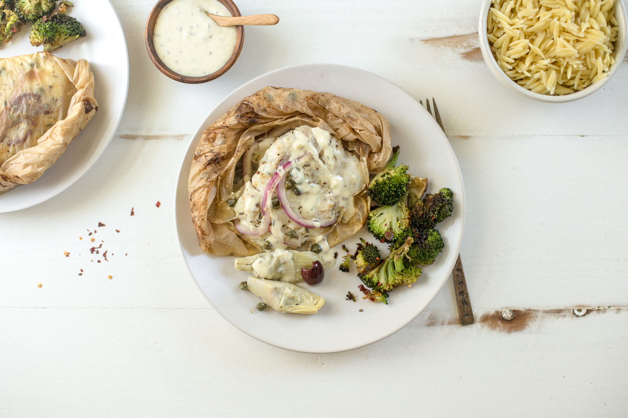 Mediterranean Fish en Papillote