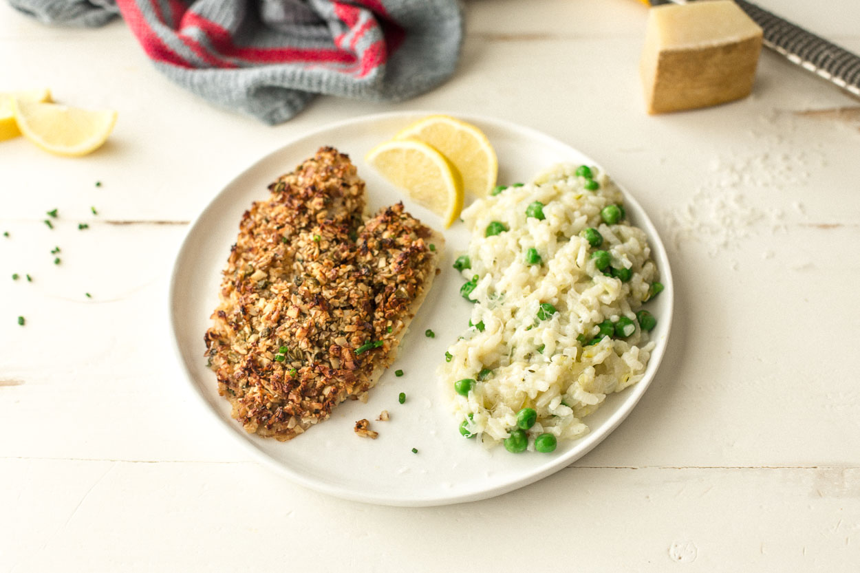 Almond Crusted Tilapia