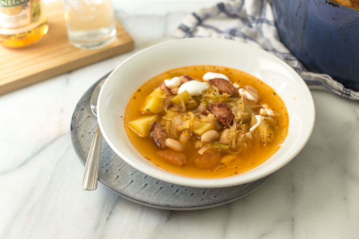 Kielbasa, Potato, and Cabbage Soup Cook Smarts