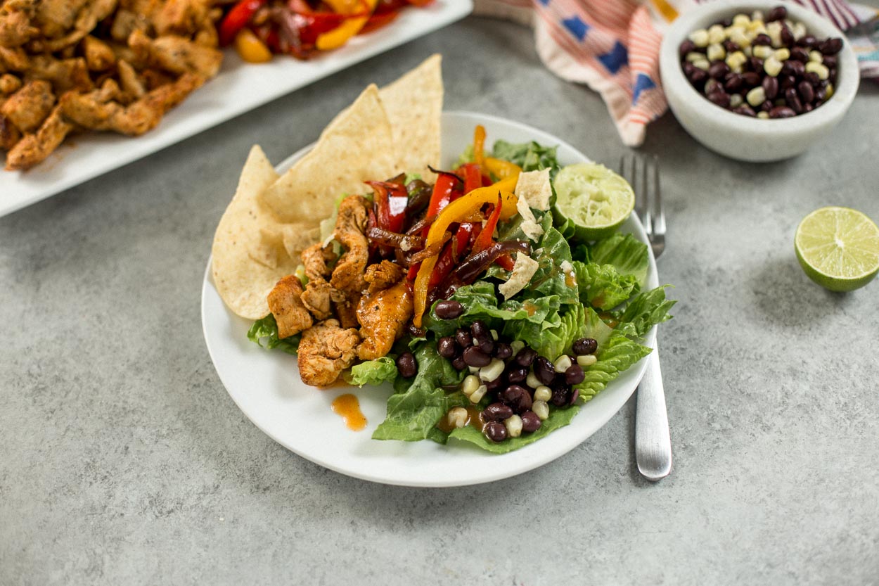 Chicken Fajita Salad 