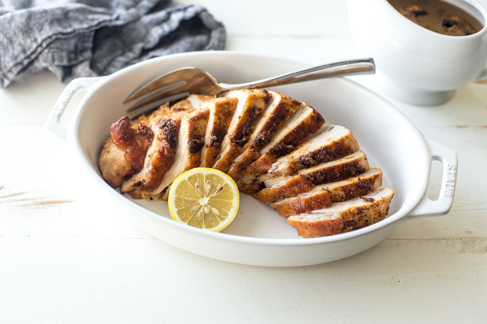 Lemon and Paprika Roast Turkey Breast