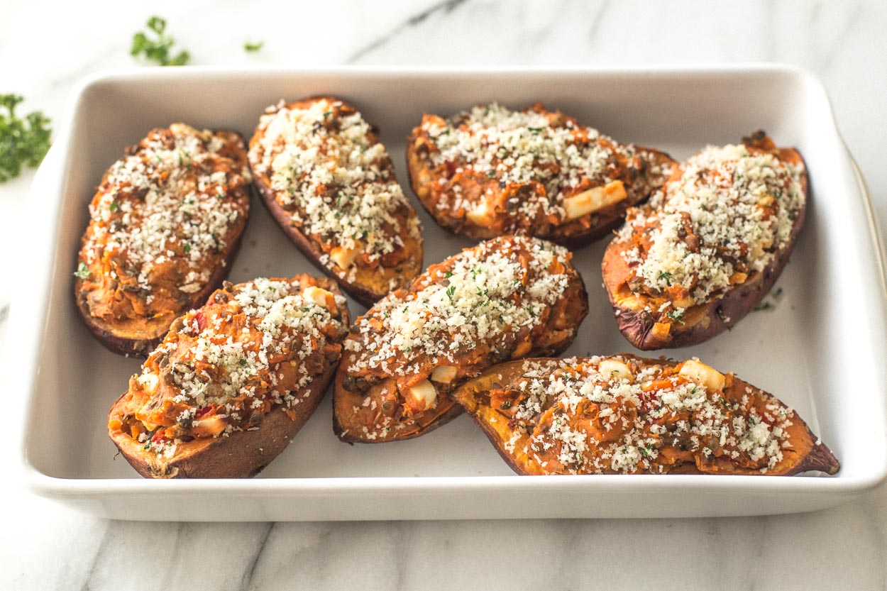 Twice-Baked Sweet Potatoes
