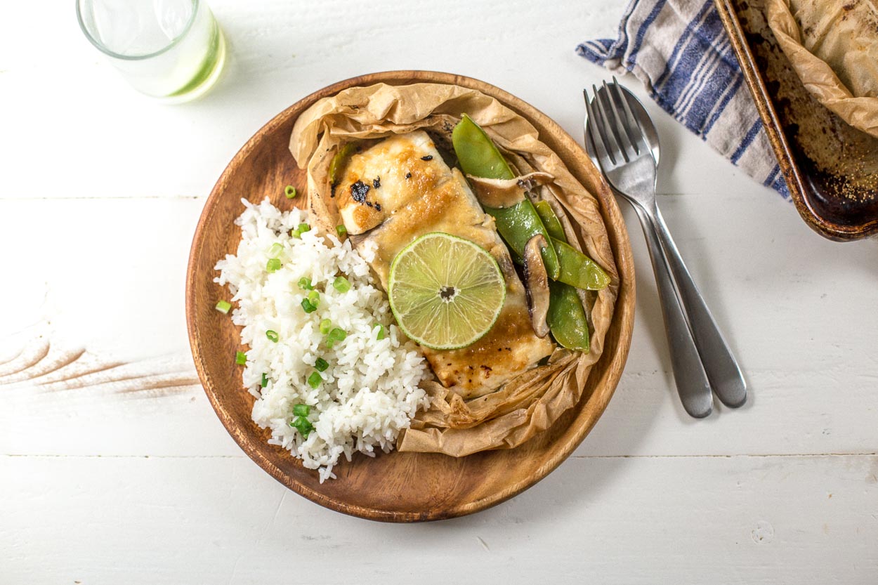 Asian Fish en Papillote Cook Smarts