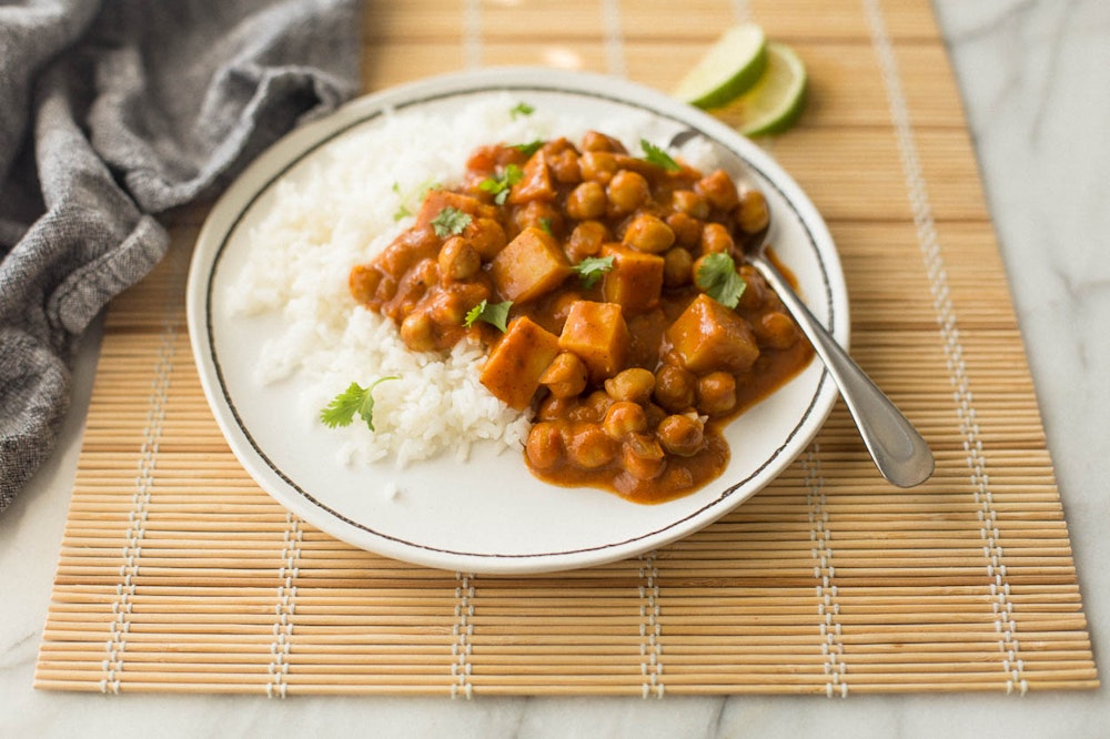 Indian Chickpea Curry 