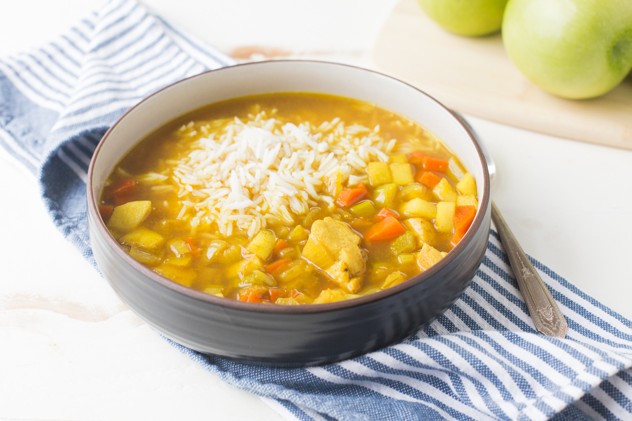 Mulligatawny Soup with Chicken