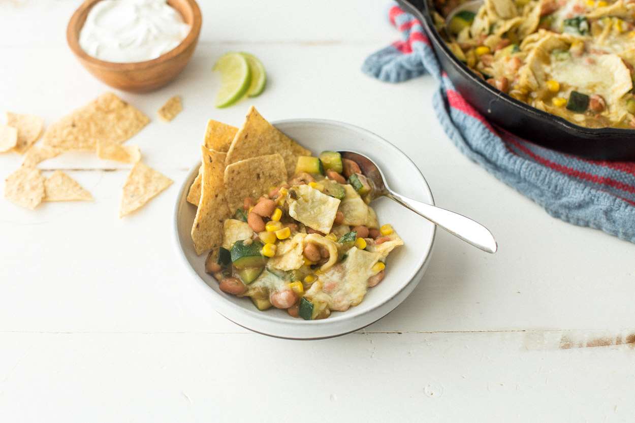 Green Enchilada Casserole