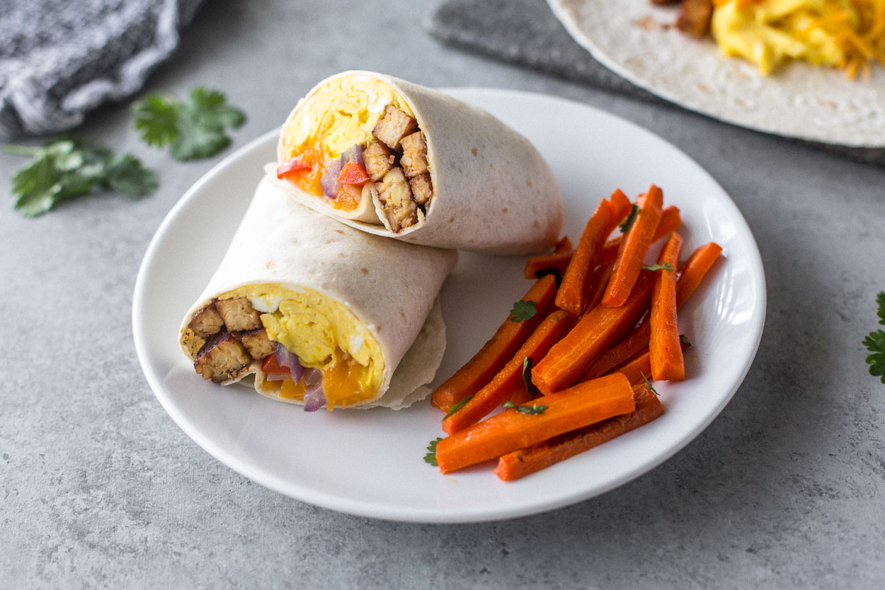 Savory Tempeh Breakfast Burrito Cook Smarts