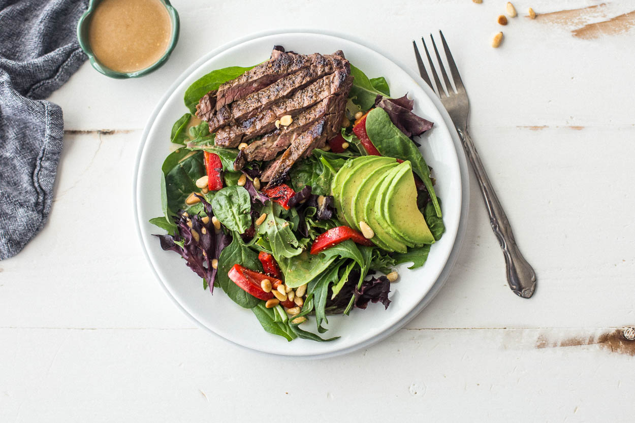 Balsamic Marinated Steak Salad