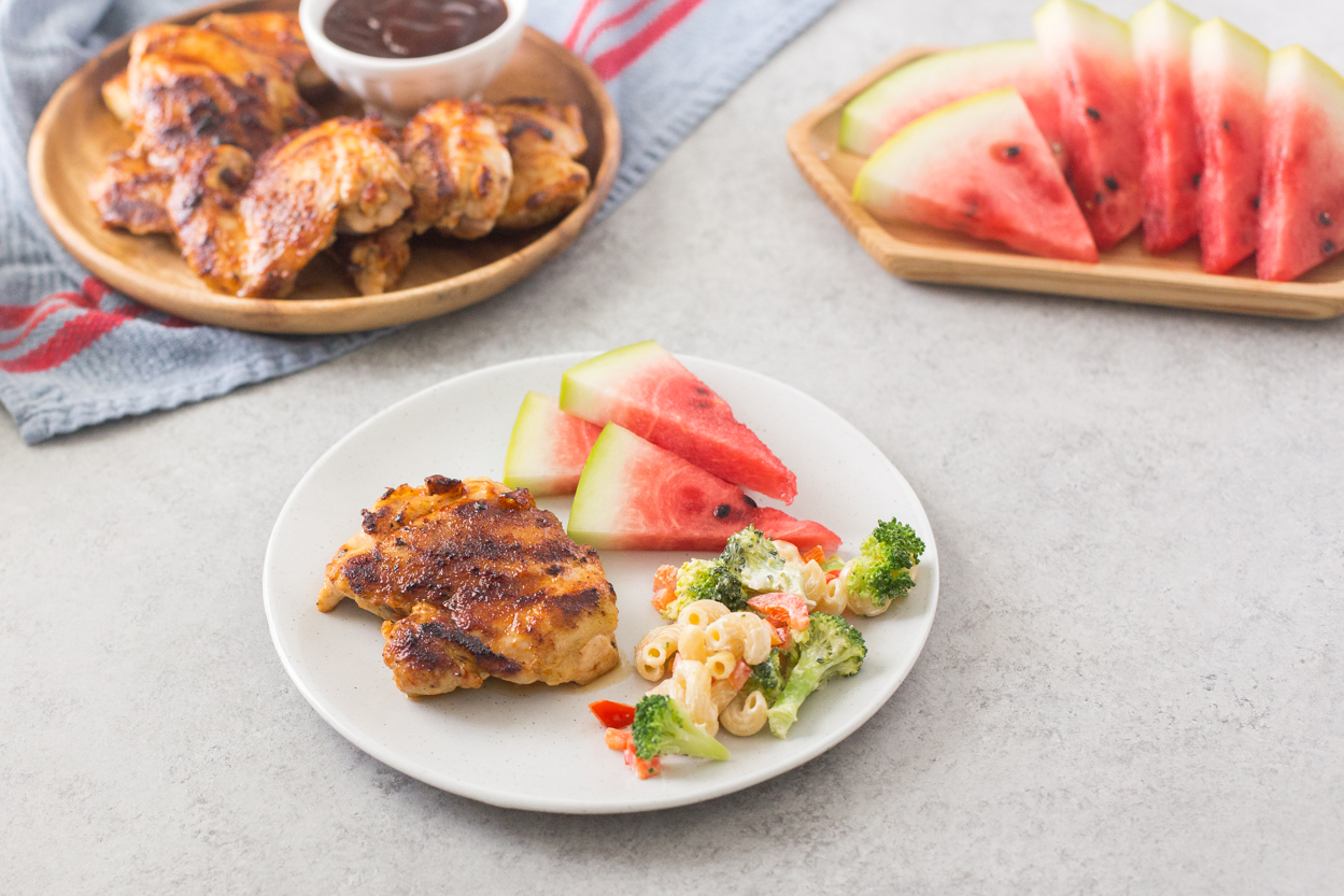 Barbecue Chicken Thighs