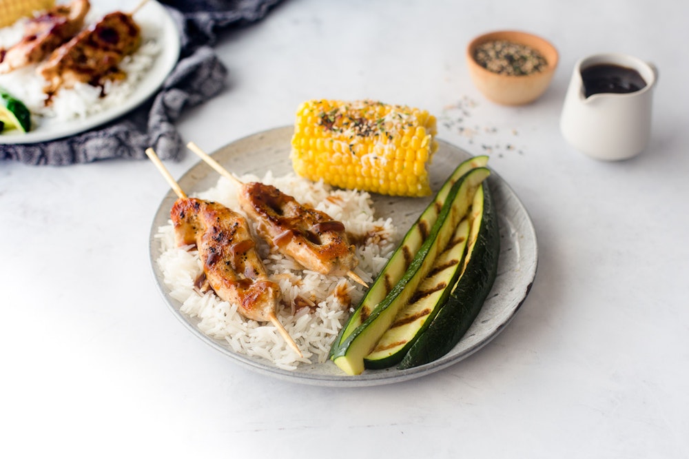 Grilled Teriyaki Chicken 