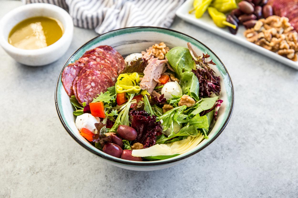 Antipasto Salad with Tuna Cook Smarts