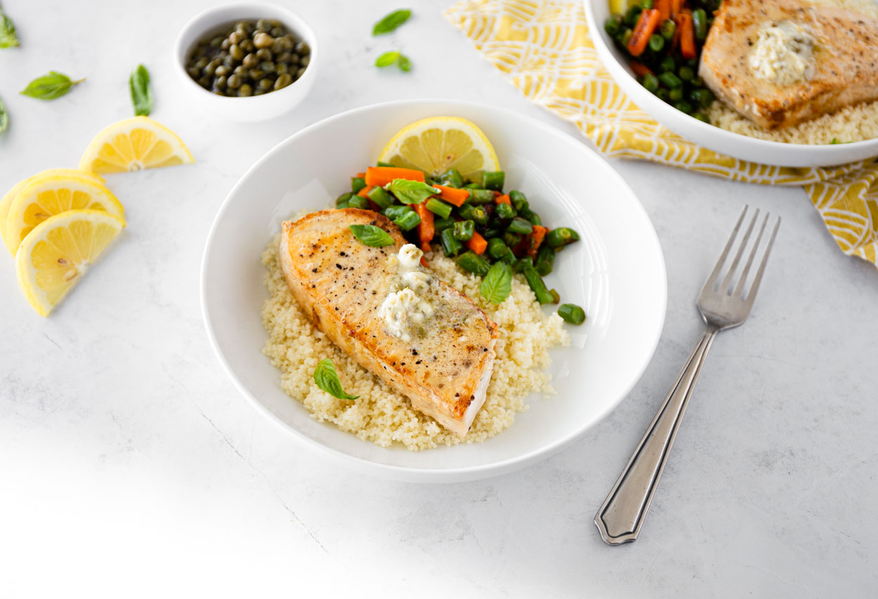 Swordfish with Lemon Caper Butter Cook Smarts
