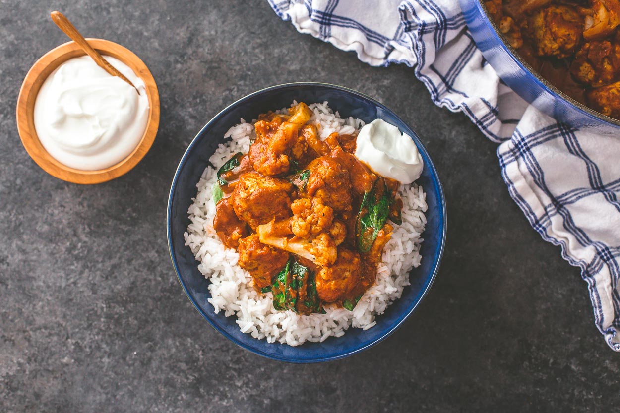 Indian Butter Chicken Meatballs