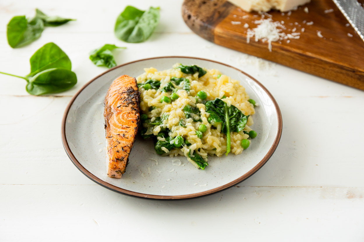 Roasted Lemon Salmon