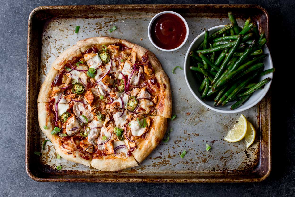 BBQ Rotisserie Chicken Pizza
