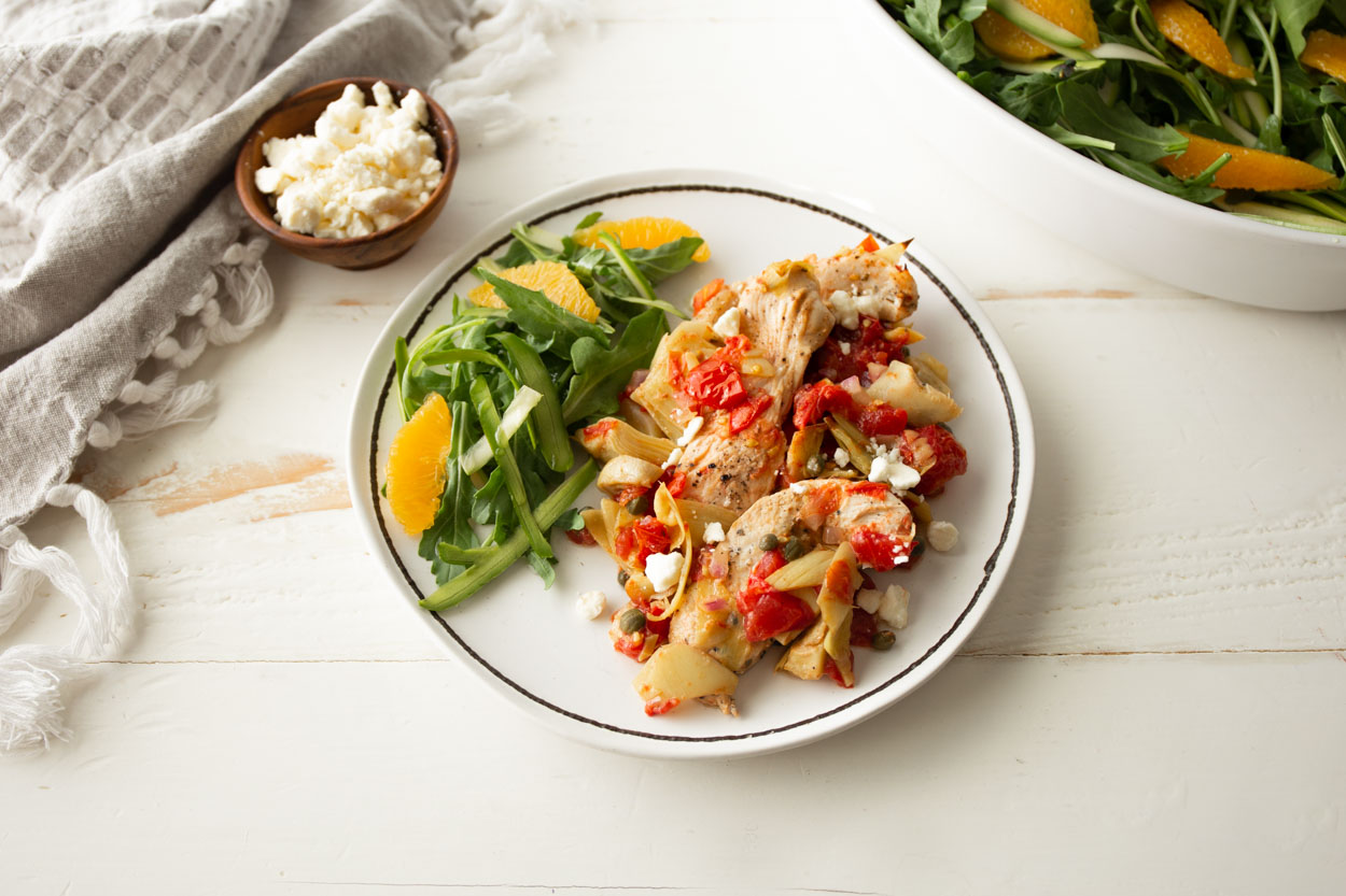 Mediterranean Chicken Bake