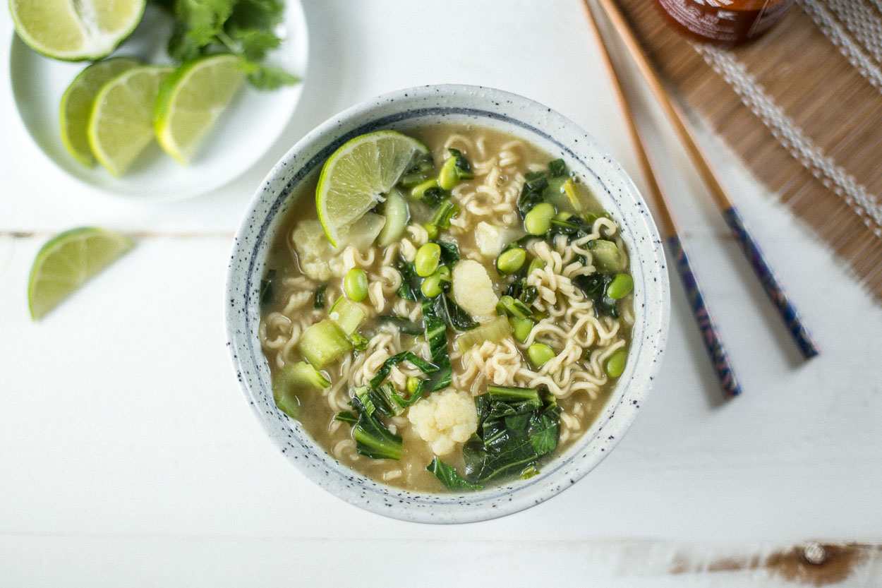 Miso Ramen with Lime