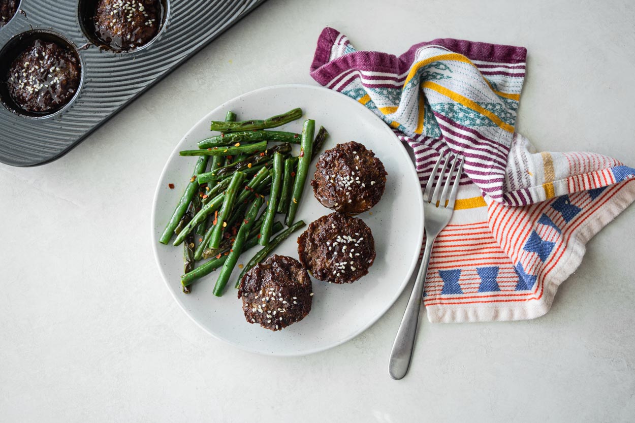 Asian Meatloaf with Shiitakes and Carrots